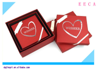 Square Red Gift Box Fancy Boxes for Gifts Packaging /yellow Garment Clothing Gift Box Design