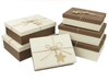 Rectangular Gift Box Handmade Flat Pack Cosmetic Gift Card Box Made in China