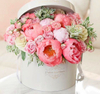 Round waterproof flower cardboard gift box hat box Cylindrical flower box