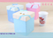 2017 Square gift box handmade custom tea cup packaging storage box /wine glass gift box made in dongguan