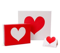 china supplier glossy and matte laminated gift packing box/custom printed box