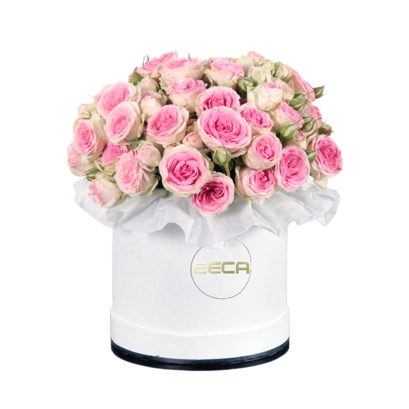 Floral Round Flower Box/packaging Box for Flowers/Cylindrical Flower