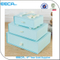 Customized cardboard drawer handle storage box/drawer box with ribbon bow wholesale in EECA China