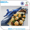Rectangular Paper Flower Bouquet Packing Box cardboard boxes /cardboard flower gift custom box with logo