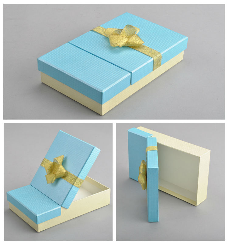 Jewelry Paper Gift Box/square box/Folding jewelry box/Rectangular jewel box Supplier EECA From China