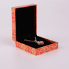 luxury gem necklace box/Square gift box/wedding gift box for jewel with lid made in EECA China
