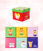 Hot sale square gift box/packaing paper box/Cartoon storage box/Daily storage box made in Dongguan