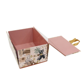 Custom Paper Folding Apparel Gift Boxes for Packaging Clothes with Ribbon Luxury Clothing Packaging Box for Overcoat