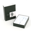 Custom Logo Paper Cardboard Square Usb Cable Charger Multifunctional Storage Set Packaging Box with Foam Insert