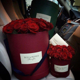 Custom Desgin Paper Tube Packaging Custom Logo Round Flower Box with Ribbon for Wedding with Drawer Flower Gift Box