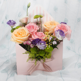 INS Style Envelope Creative Handmade Paper Foldable Flower Bouquet Arrangement Gift Packaging Box Mother's Day Valentine's Day