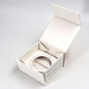 Custom Logo Printing Folding Paper Candle Product Packaging Box Cardboard Square Folding Skin Care Candle Jar Storage Box