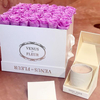 Custom Square Decorative Flower Bouquet Arrangement Gift Packaging Boxes for Christmas Wholesale