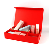 Luxury Large Magnetic Closure Paper Cardboard Skin Care Cosmetics Makeup Packaging Gift Box Self Care Gift Storage Box Set