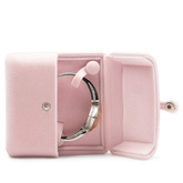 Pink Velvet Bangle Gift Box Bracelet Storage Case Jewelry Gift Boxes