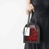 New Transparent Leather Portable Waterproof Acrylic Backpack Shape Preserved Rose Flower Gift Packaging Box Valentine's Day