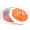 Luxury Round Paper Cardboard Wig Storage Boxes Custom Logo Hair Extension Box Packaging Box Matt Lamination with Clear Window