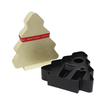 New Arrival Golden Paper Cardboard Christmas Tree Shape Cosmetic Skincare Set Chocolate Gift Packaging Box