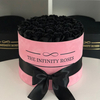 High Quality Custom Round Pink Color Flower Bouquet Packaging Box Rose Blossom Box Packaging