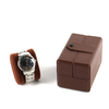 Luxury Pu Leather Double Open Brand Smart Digital Watch Packaging Box Unique Mechanical Quartz Watches Storage Box for Men