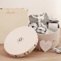 Custom Pink New Baby Paper Keepsake Gift Personalized Memory Box New Parents Personalised Baby Keepsake Gift Packaging Box