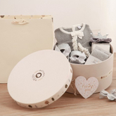 Custom Pink New Baby Paper Keepsake Gift Personalized Memory Box New Parents Personalised Baby Keepsake Gift Packaging Box