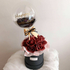 Custom Packaging Geometric Square Paper Cardboard Wedding Candy Round Flower Gift Packaging Box Wholesale